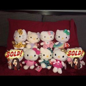 Hello kitty plush toys  (read description)
